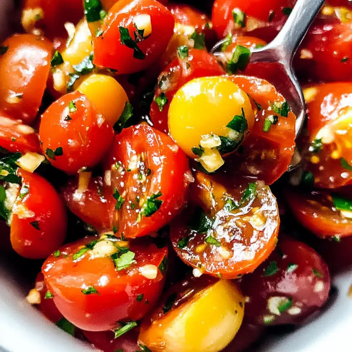 5-Ingredient Marinated Tomatoes