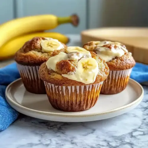 Banana Cream Cheese Muffins Recipe