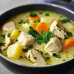 Comforting Chicken Soup with Potatoes