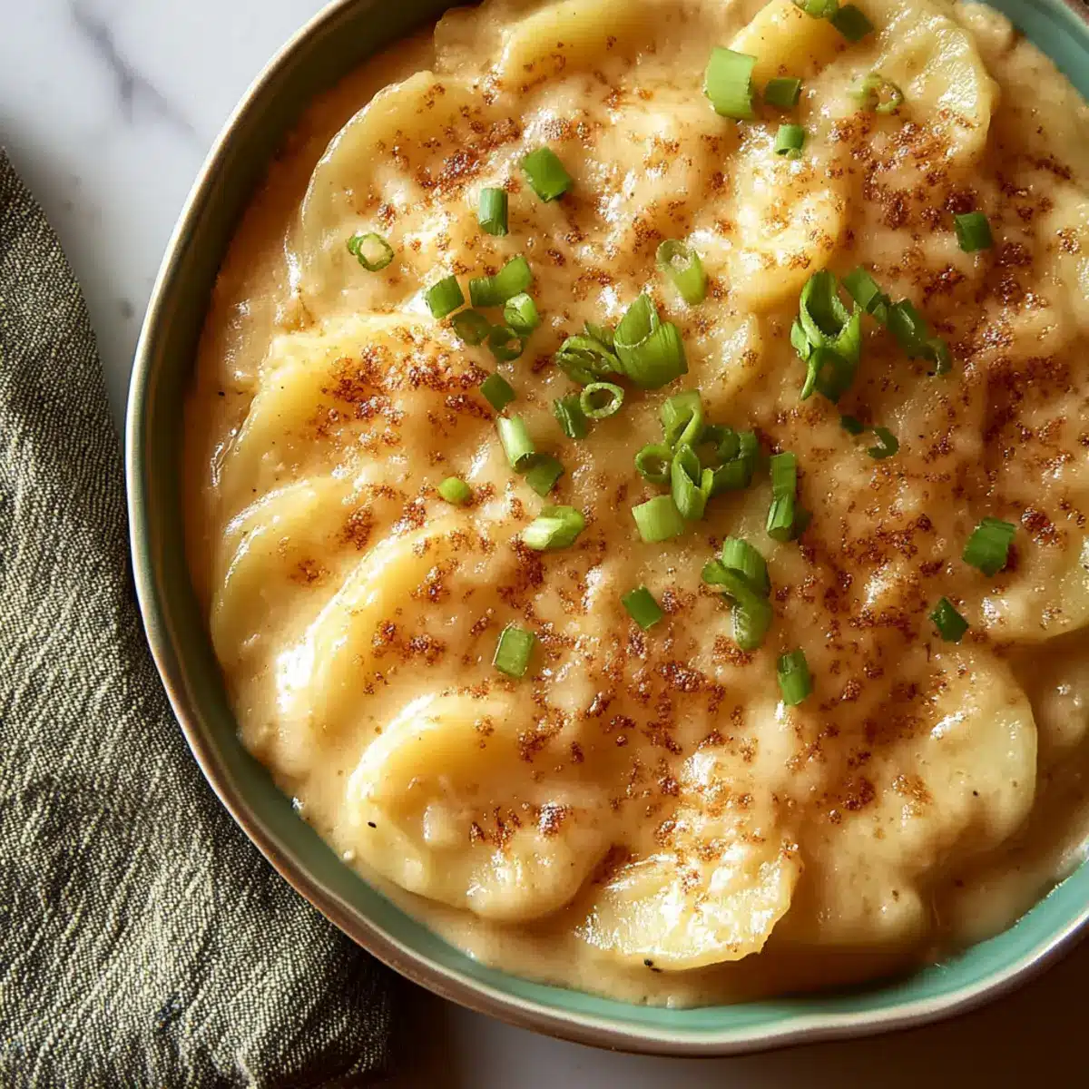 Crockpot Scalloped Potatoes