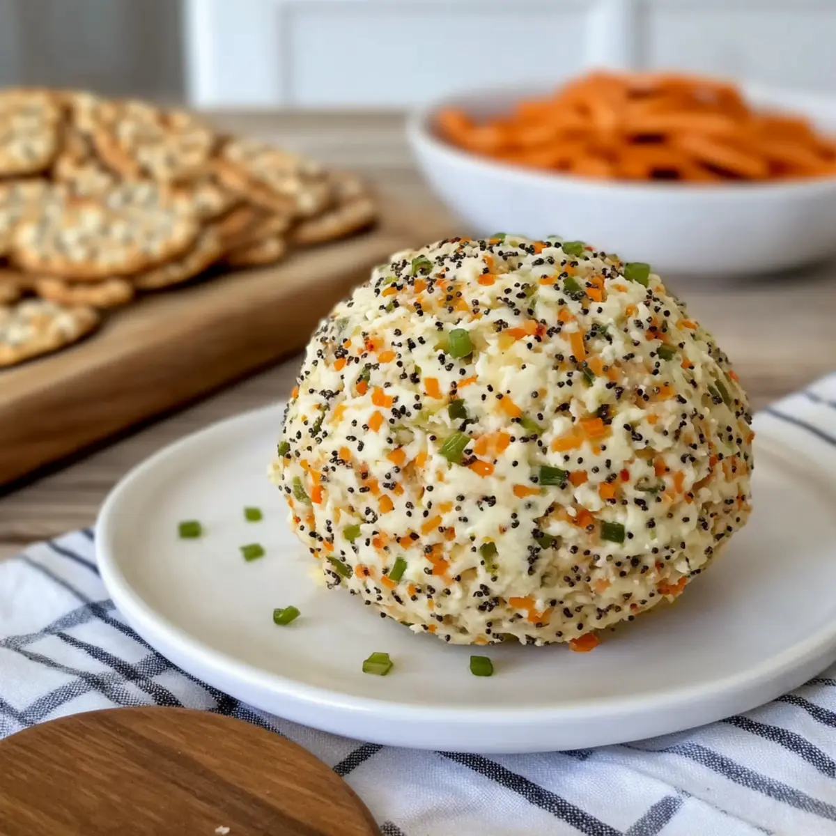 Everything Seasoning Cheese Ball