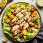 Sheet Pan Chicken Caesar Salad