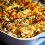 Thanksgiving Turkey Noodle Casserole
