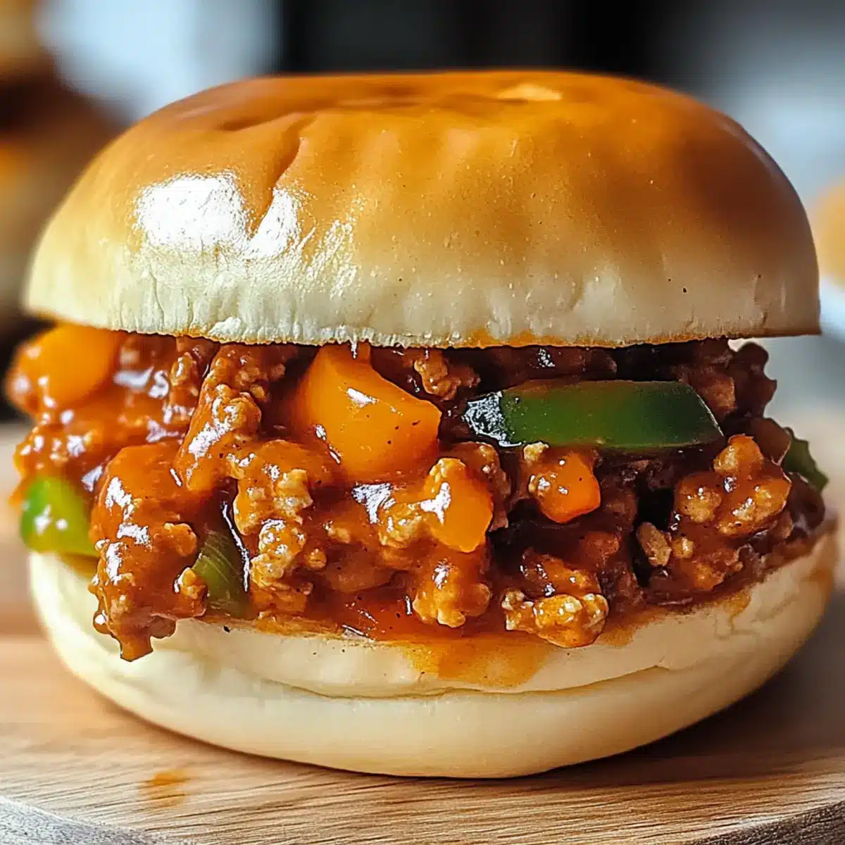 Cajun Chicken Sloppy Joes