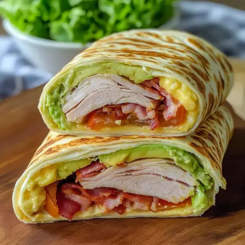 California Turkey Club Wrap