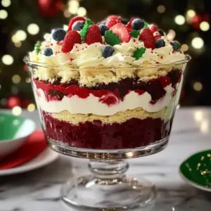 Christmas Trifle Dessert