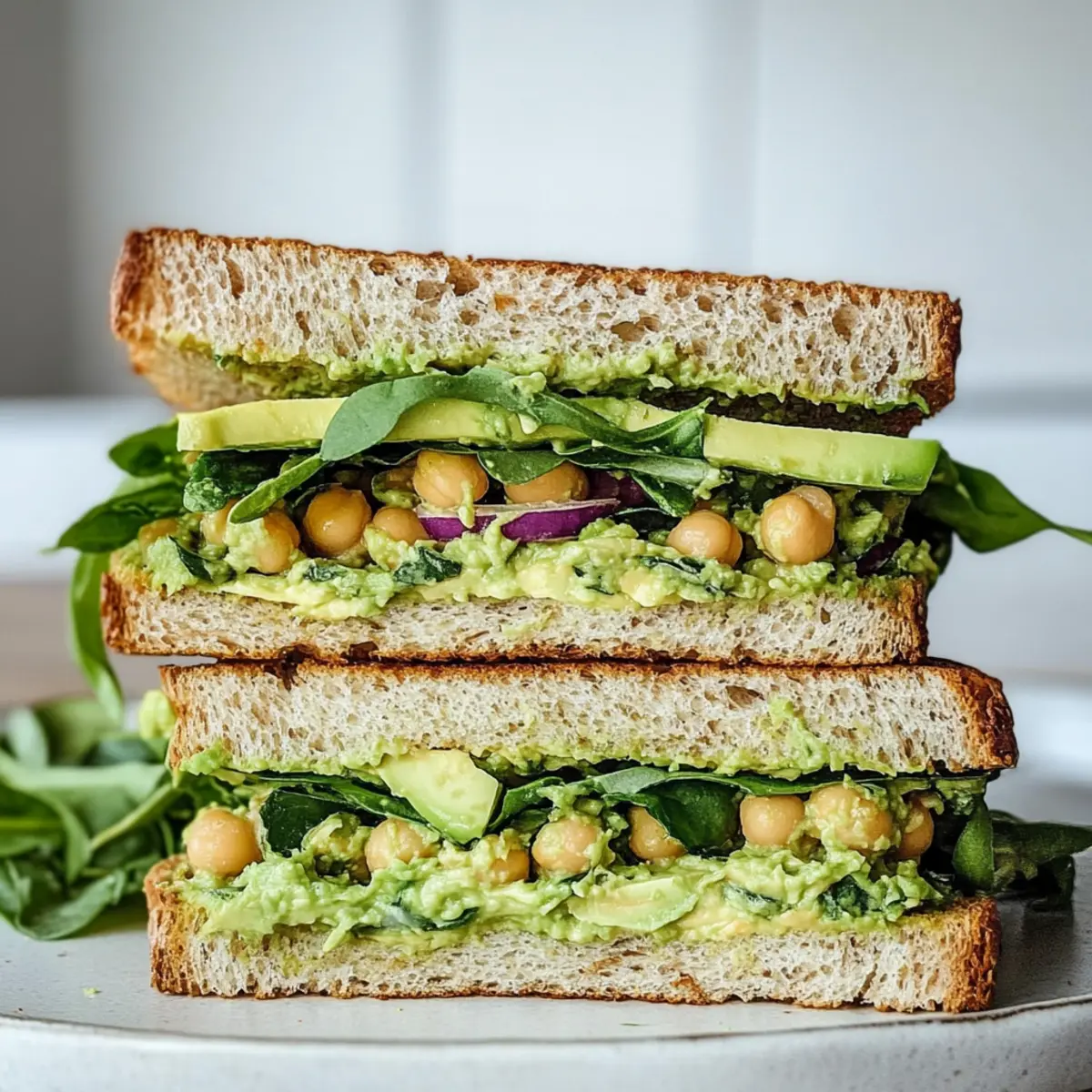 Green Goddess Salad Sandwich
