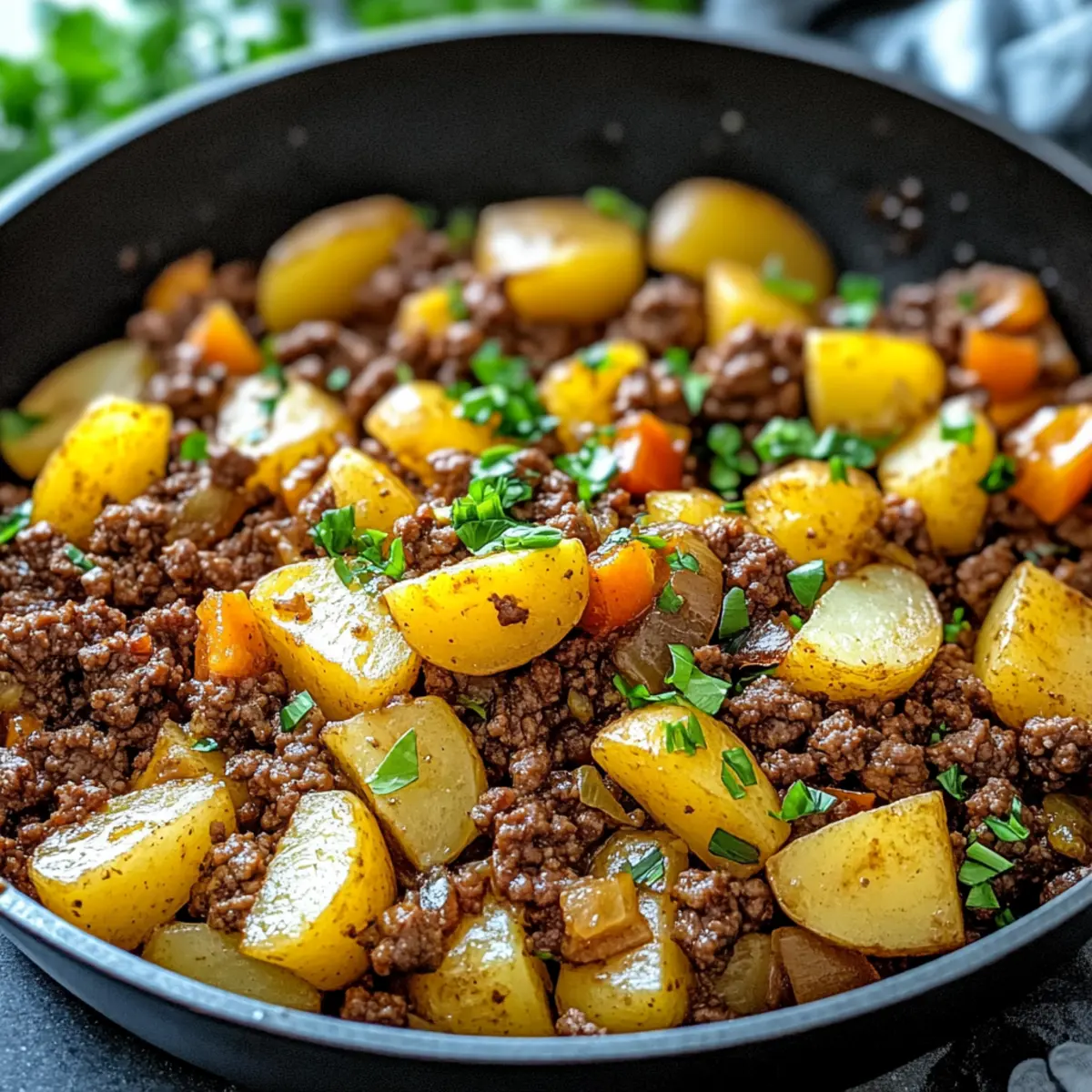 Ground Beef and Potatoes