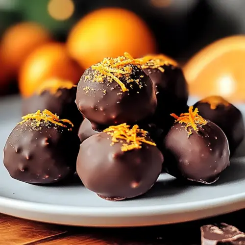 Indulge in Decadent Chocolate Orange Truffles Bliss