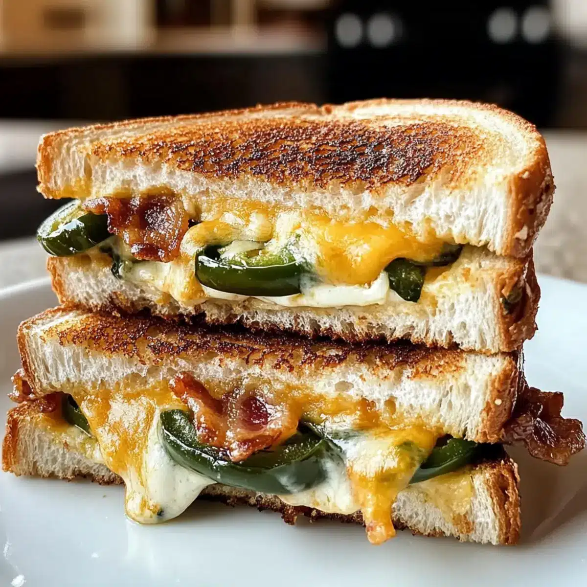 Jalapeno Popper Grilled Cheese