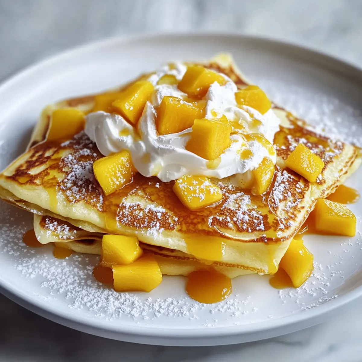 Mango Pancake Recipe