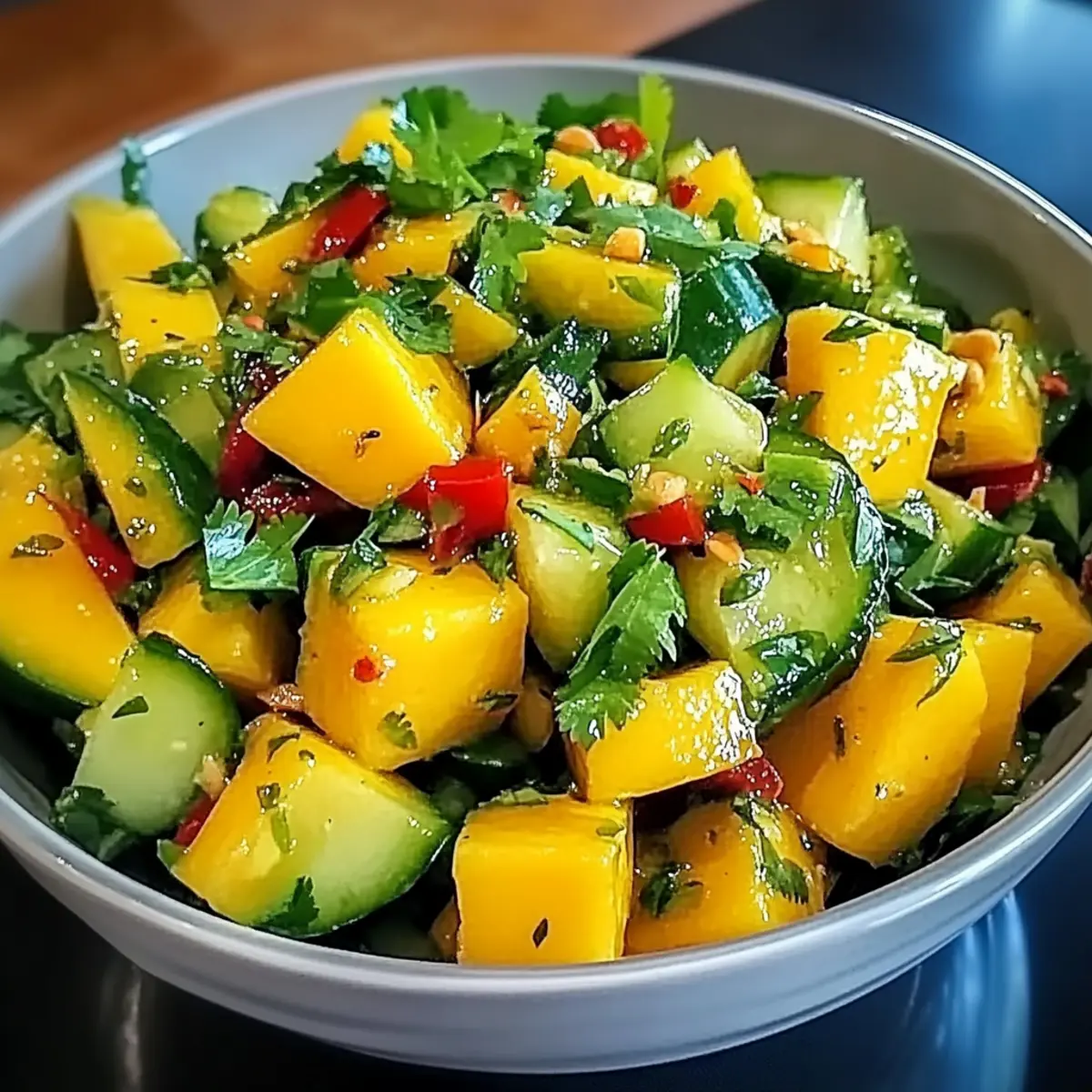 Thai Mango Cucumber Salad