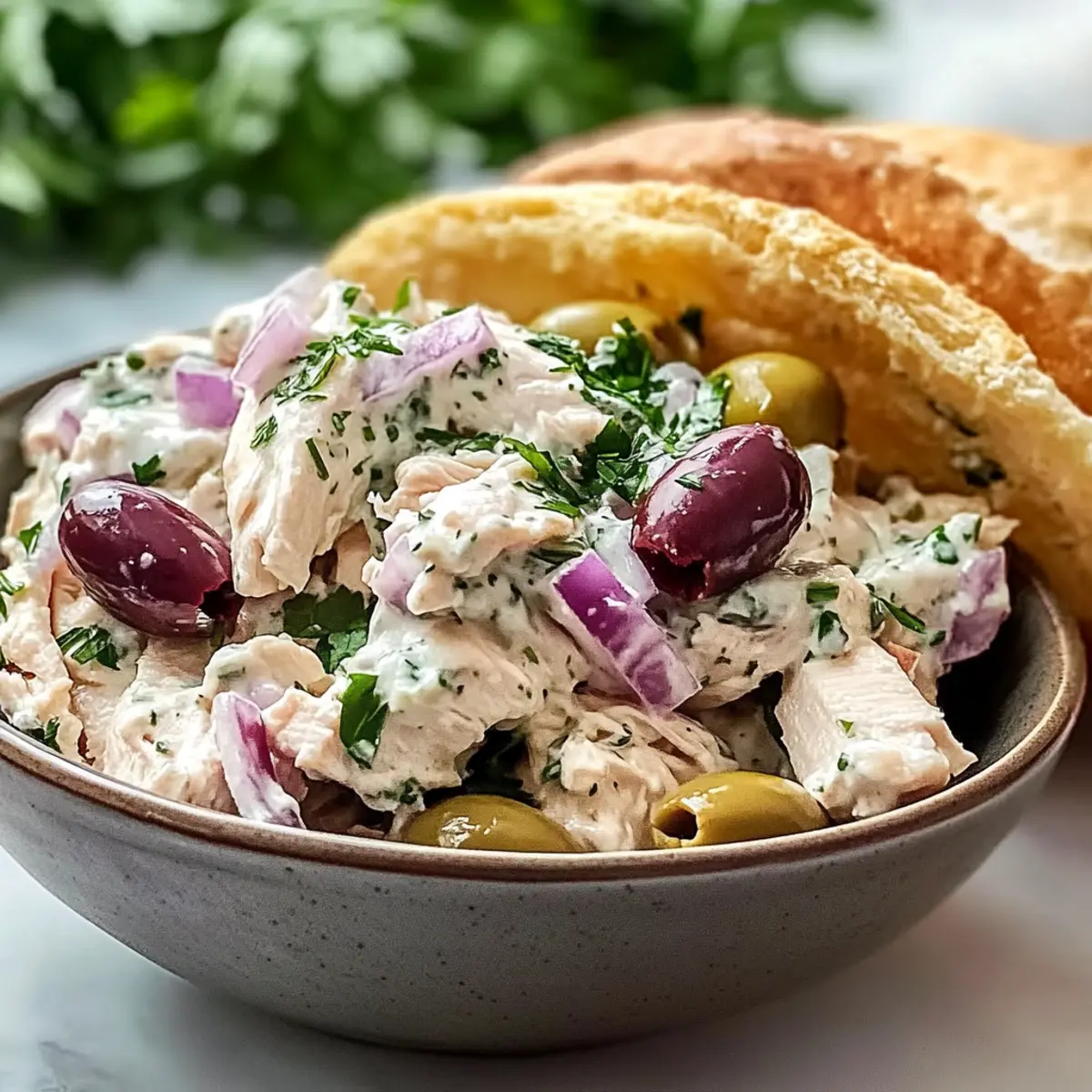 Tzatziki Chicken Salad Recipe
