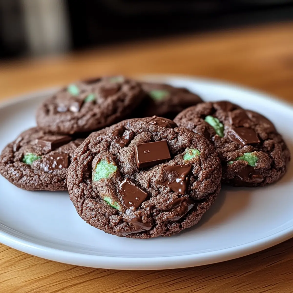 Incredible Chocolate Mint Chip Cookies in 30 Minutes