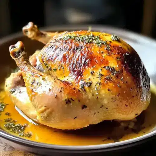 Perfectly Juicy Crockpot Whole Chicken with Only 6 Ingredients
