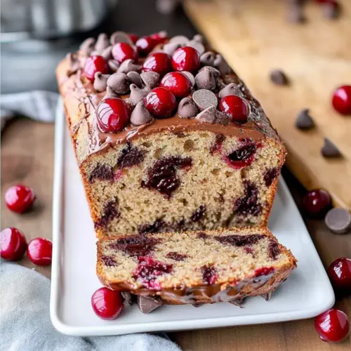 Cherry Chocolate Delight Bread Recipe