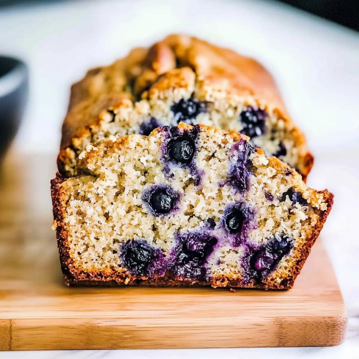 Easy Blueberry Banana Bread