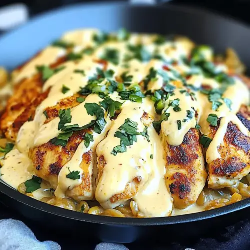 Mexican Chicken with Cheese Sauce