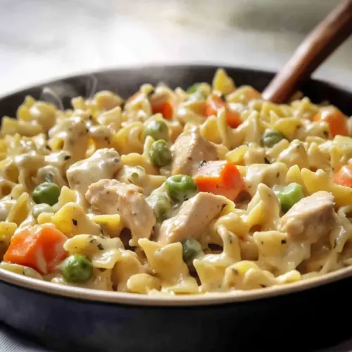 Quick Chicken Pot Pie Pasta