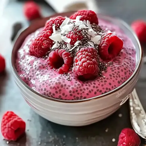 Raspberry Chia Pudding