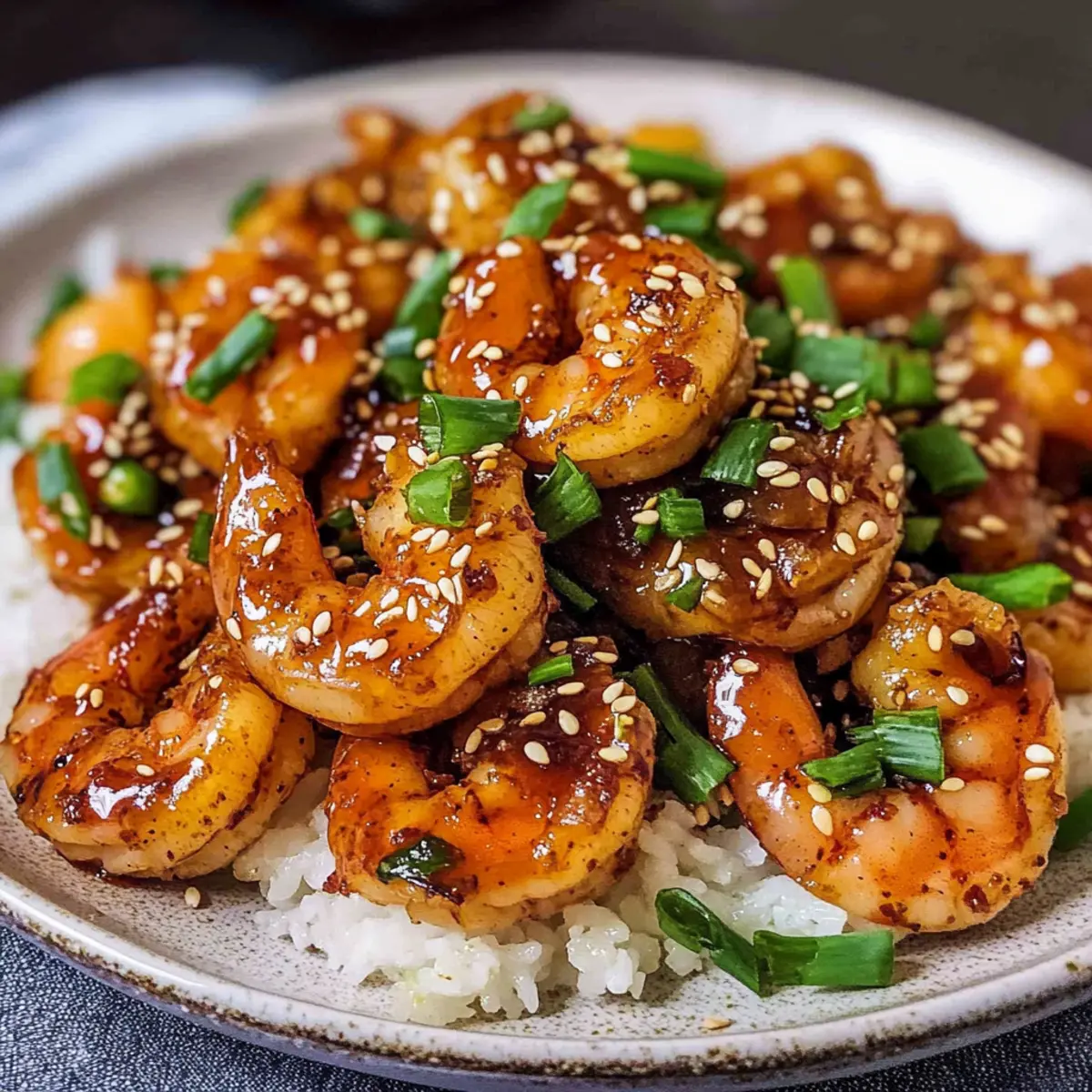 Sweet & Spicy Gochujang Shrimp