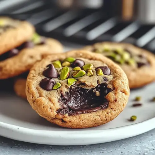 Decadent Dubai Chocolate Chip Cookies with a Unique Twist