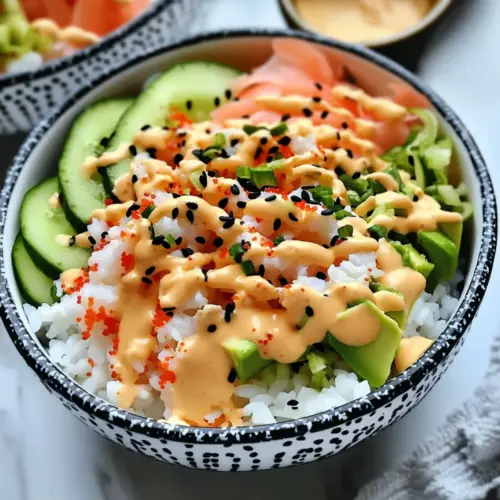 Easy California Roll Sushi Bowls