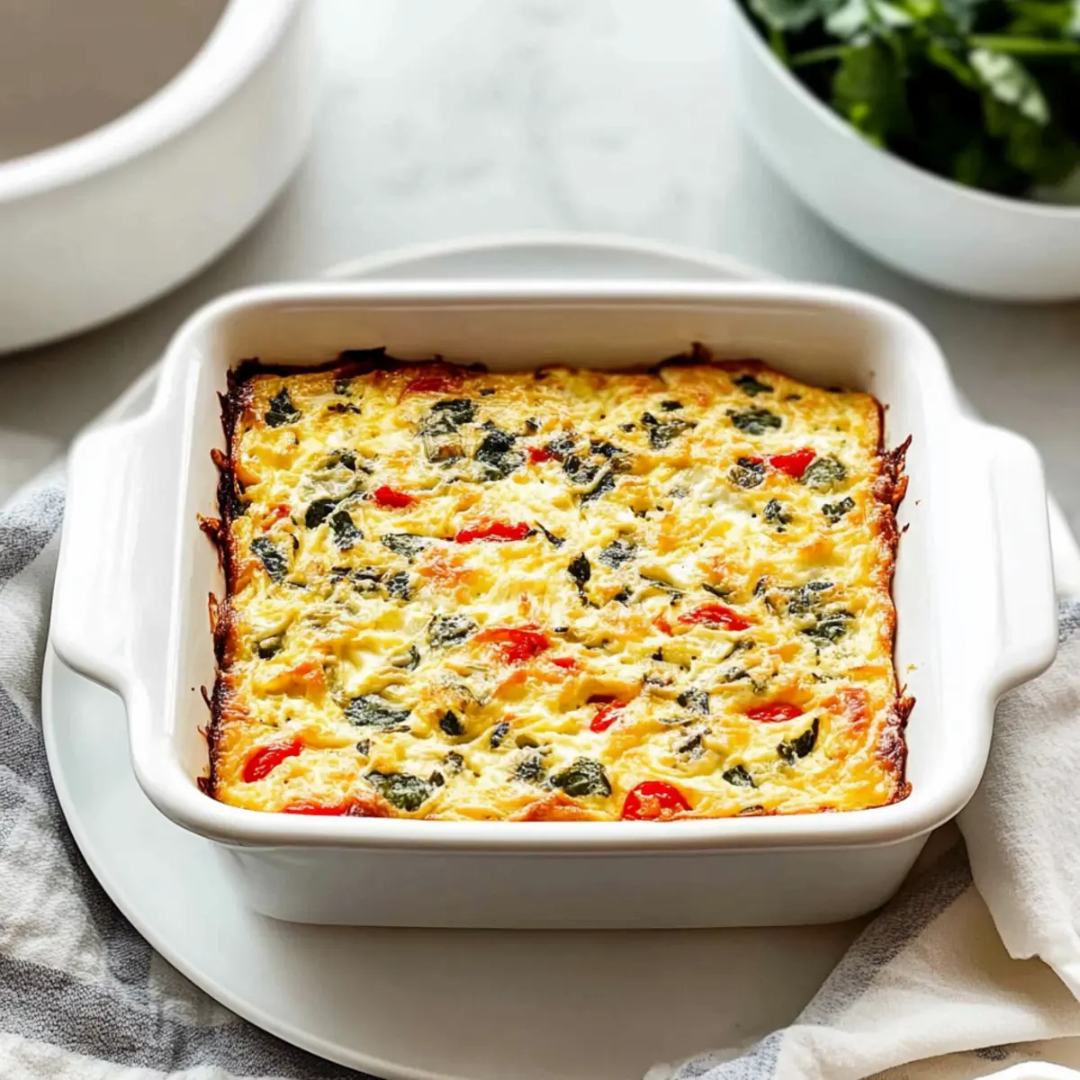 Cottage Cheese Egg Bake