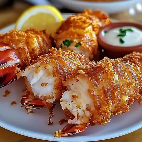 Crispy Fried Lobster Tails