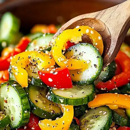 Cucumber and Sweet Pepper Salad