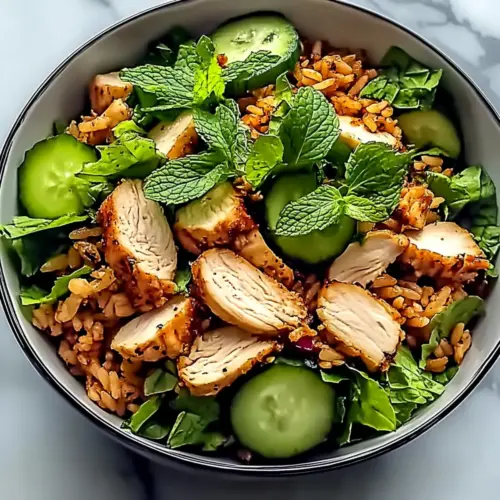 High Protein Crispy Rice Salad for a Crunchy Boost