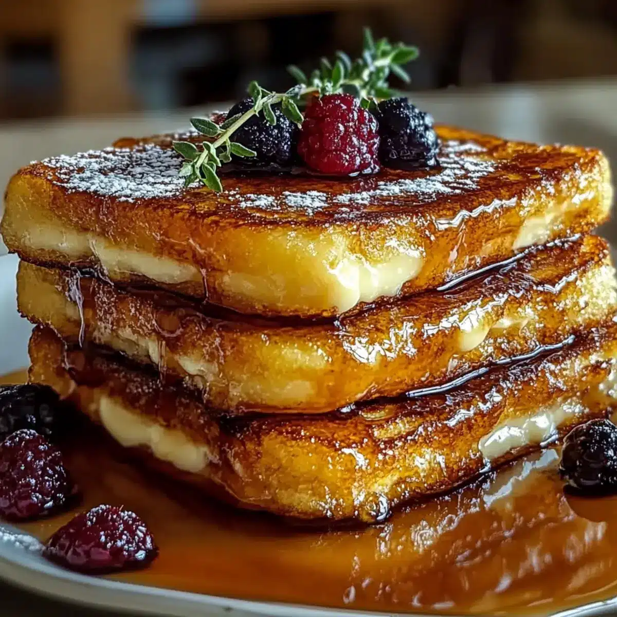 Crème Brûlée French Toast