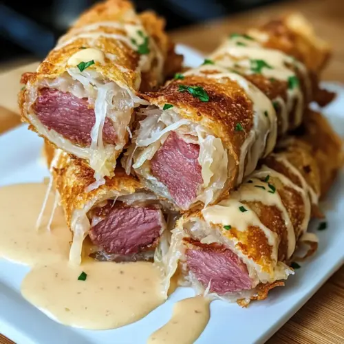Keto Crispy Reuben Roll-Ups – Low-Carb Appetizer Delight